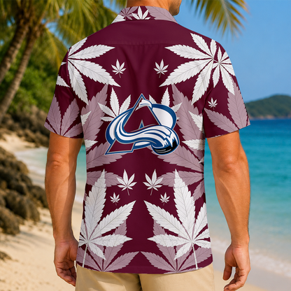 LIMITED EDITION - NEW CUSTOMIZED NHL05 CAL COLORADO AVALANCHE UNISEX HAWAIIAN SHIRT