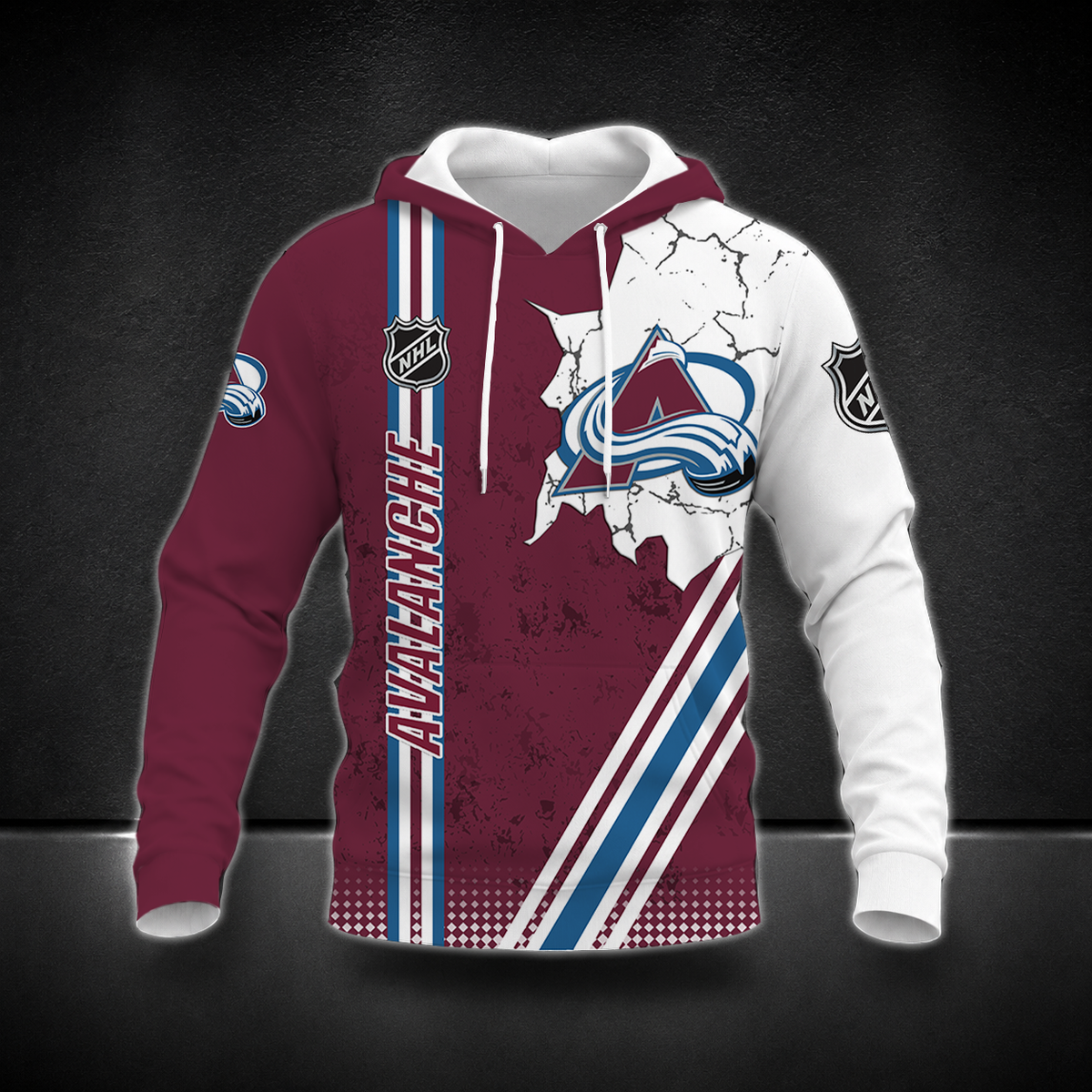 LIMITED EDITION - NEW CUSTOMIZED NHL05 CAL COLORADO AVALANCHE T-SHIRT, POLO SHIRT, ZIP POLO SHIRT, SWEATSHIRT, HOODIE & ZIP HOODIE