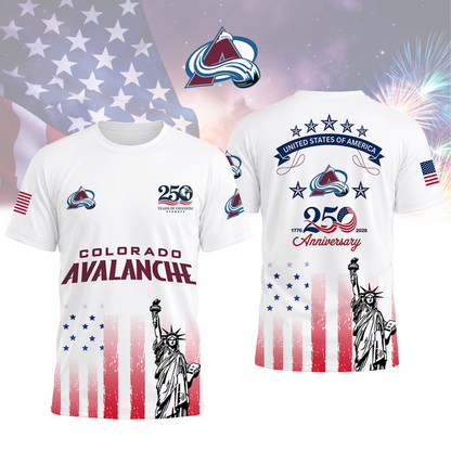 LIMITED EDITION - NEW CUSTOMIZED NHL05 CAL COLORADO AVALANCHE T-SHIRT, POLO SHIRT, ZIP POLO SHIRT, SWEATSHIRT, HOODIE & ZIP HOODIE