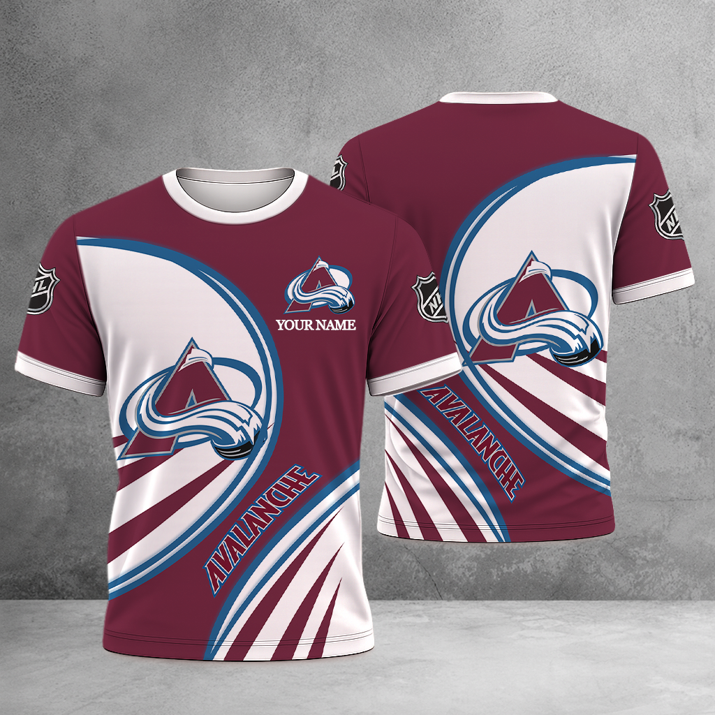 LIMITED EDITION - NEW CUSTOMIZED NHL05 CAL COLORADO AVALANCHE T-SHIRT, POLO SHIRT, ZIP POLO SHIRT, SWEATSHIRT, HOODIE & ZIP HOODIE
