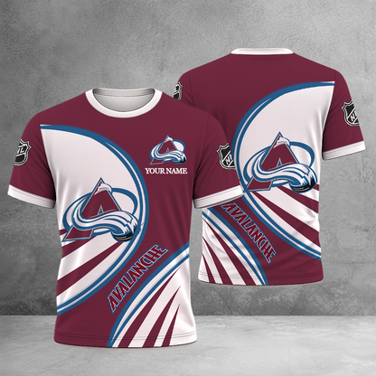 LIMITED EDITION - NEW CUSTOMIZED NHL05 CAL COLORADO AVALANCHE T-SHIRT, POLO SHIRT, ZIP POLO SHIRT, SWEATSHIRT, HOODIE & ZIP HOODIE