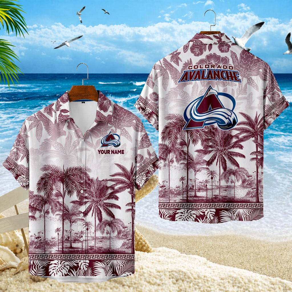 LIMITED EDITION - NEW CUSTOMIZED NHL05 CAL COLORADO AVALANCHE UNISEX HAWAIIAN SHIRT