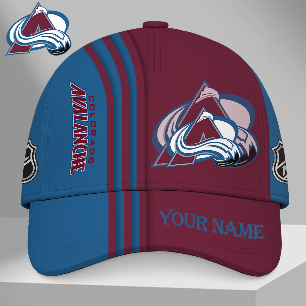 SPECIAL EDITION - NEW CUSTOMIZED NHL05 CAL COLORADO AVALANCHE CLASSIC CAP