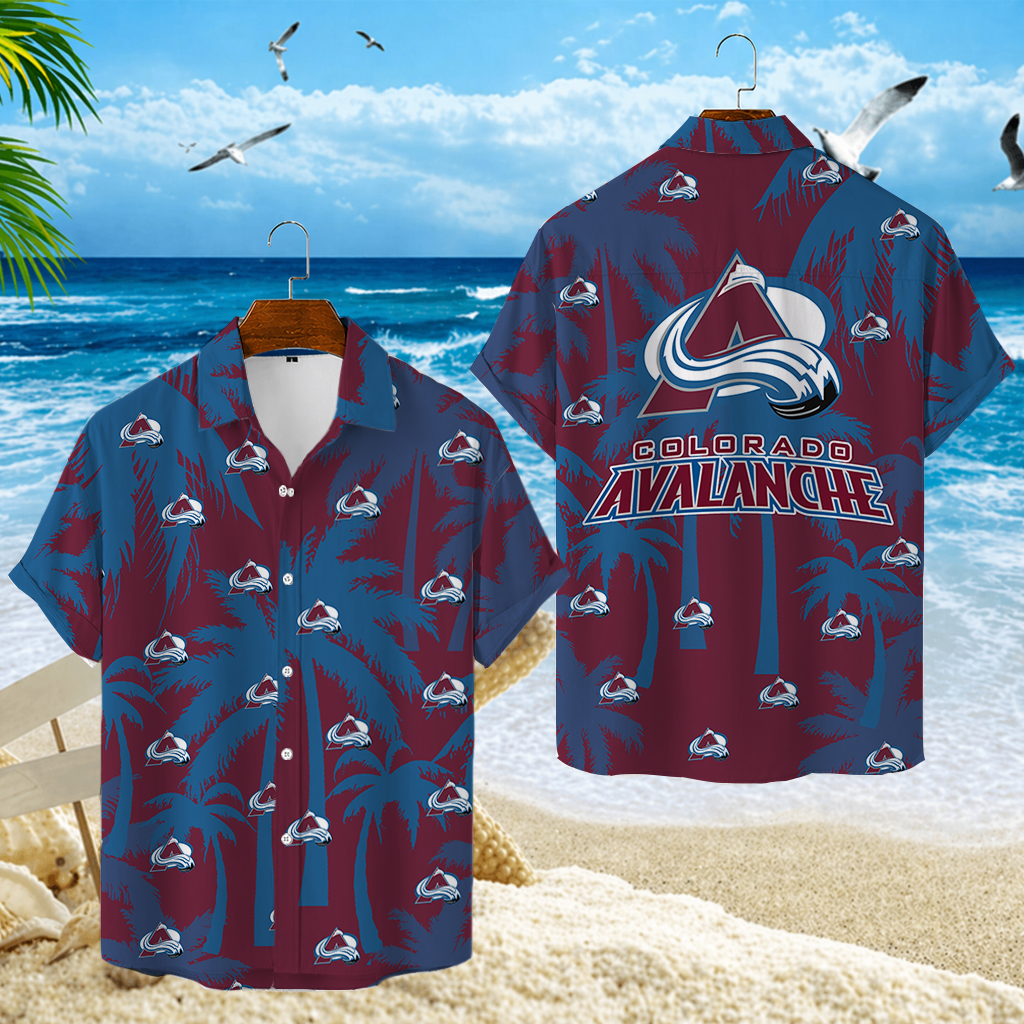 LIMITED EDITION - NEW CUSTOMIZED NHL05 CAL COLORADO AVALANCHE UNISEX HAWAIIAN SHIRT
