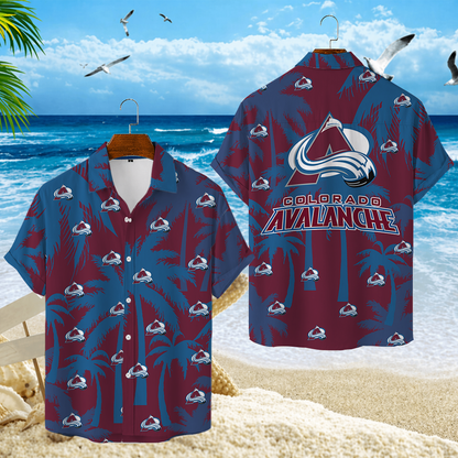 LIMITED EDITION - NEW CUSTOMIZED NHL05 CAL COLORADO AVALANCHE UNISEX HAWAIIAN SHIRT