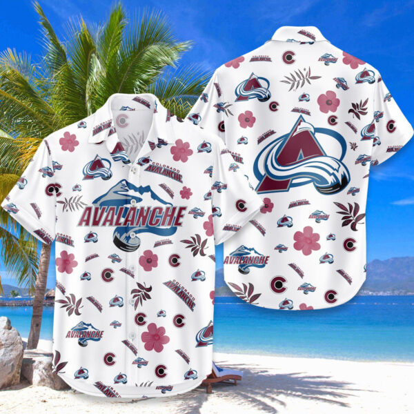 LIMITED EDITION - NEW CUSTOMIZED NHL05 CAL COLORADO AVALANCHE UNISEX HAWAIIAN SHIRT