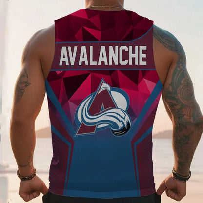 [SUPER SALE] NEW CUSTOMIZED NHL05 CAL COLORADO AVALANCHE UNISEX TANK TOP