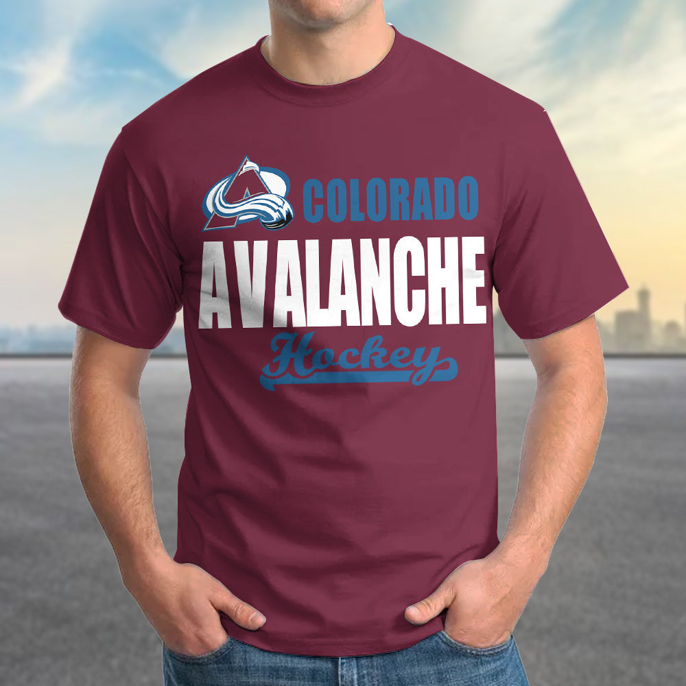 [SUPER SALE] NEW CUSTOMIZED NHL05 CAL COLORADO AVALANCHE T-SHIRT, SWEATSHIRT, HOODIE & ZIP HOODIE