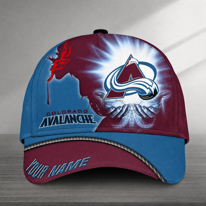 LIMITED EDITION - NEW CUSTOMIZED NHL05 CAL COLORADO AVALANCHE CLASSIC CAP