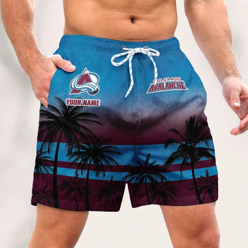LIMITED EDITION - NEW PREMIUM NHL05 CL AVALANCHE SHORT PANTS