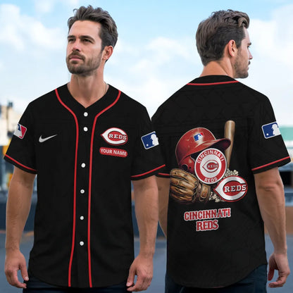 LIMITED EDITION - NEW CUSTOMIZED MLB05 CRS CINCINNATI REDS BASEBALL JERSEY