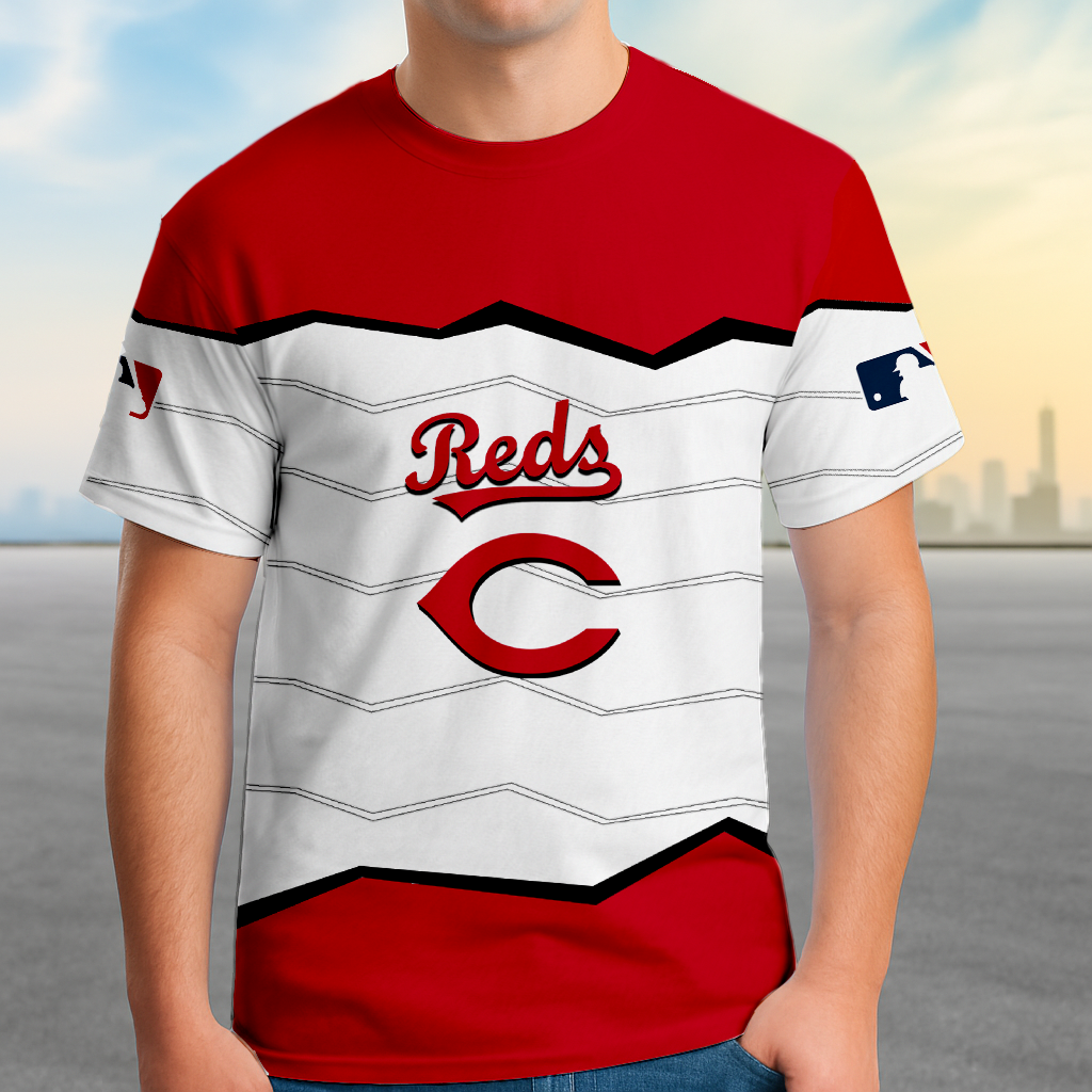LIMITED EDITION - NEW CUSTOMIZED MLB05 CRS CINCINNATI REDS UNISEX T-SHIRT, SWEASHIRTS, HOODIE & JACKETS