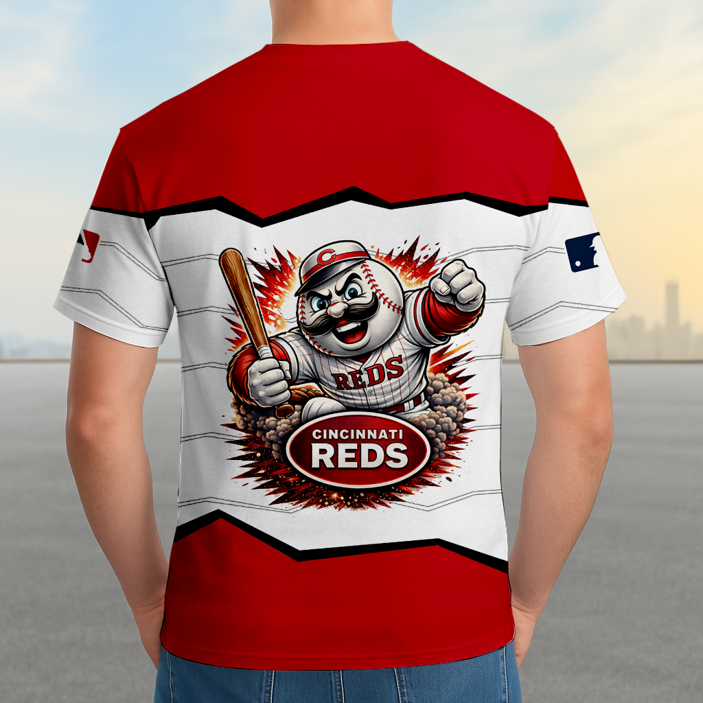 LIMITED EDITION - NEW CUSTOMIZED MLB05 CRS CINCINNATI REDS UNISEX T-SHIRT, SWEASHIRTS, HOODIE & JACKETS