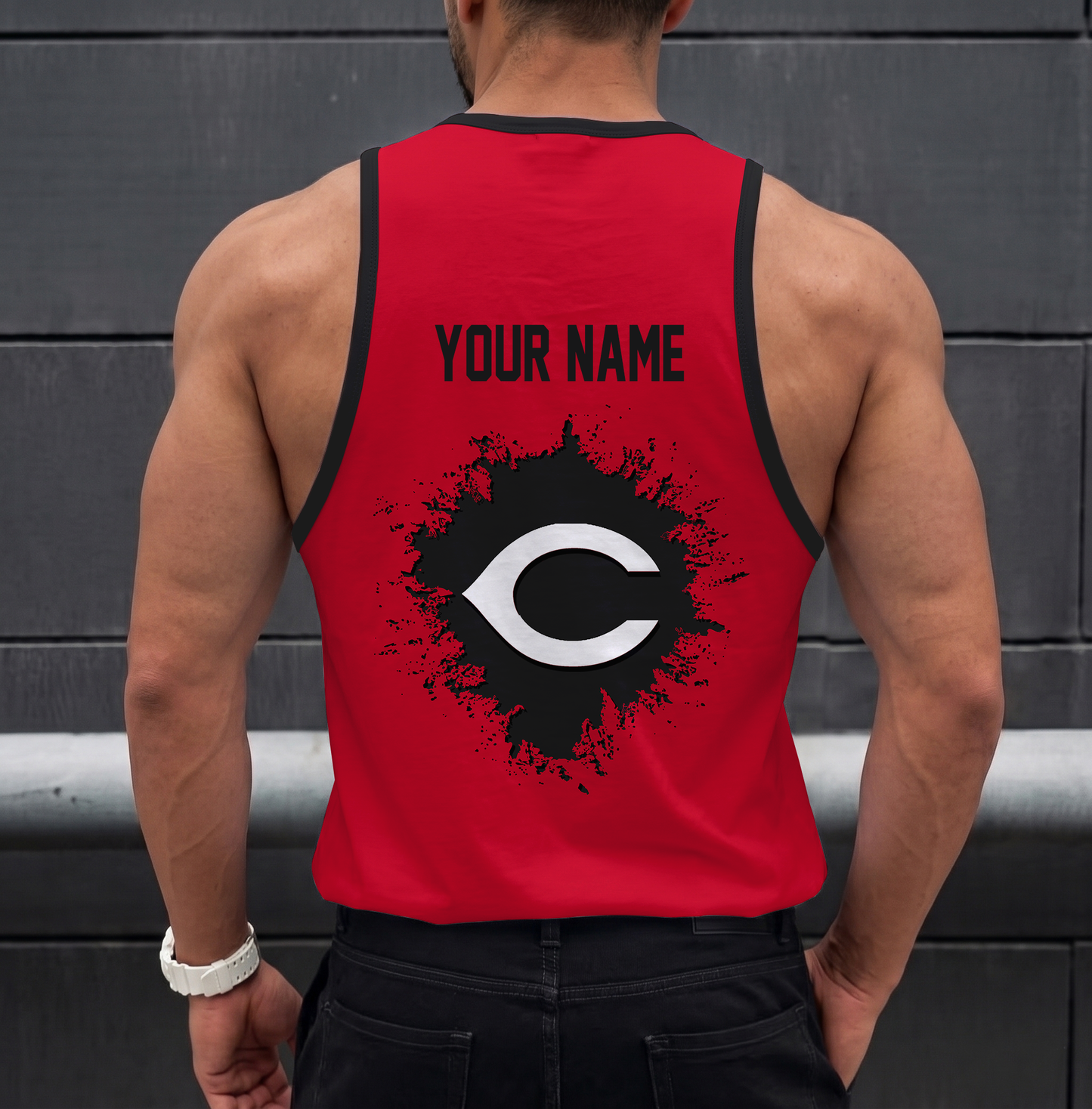 VIRAL EDITION - NEW CUSTOMIZED MLB05 CINCINNATI REDS UNISEX TANK TOP