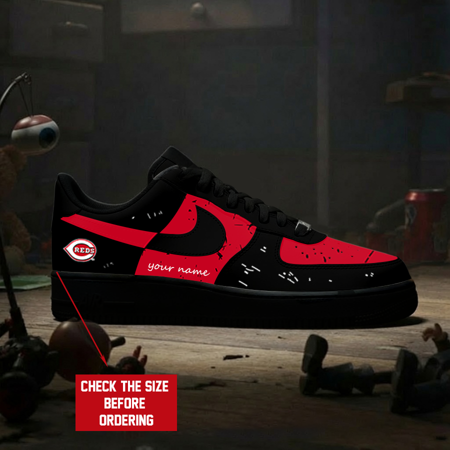 [FLASH SALE] NEW CUSTOMIZED MLB05 CRS CINCINNATI REDS AF1 SHOES