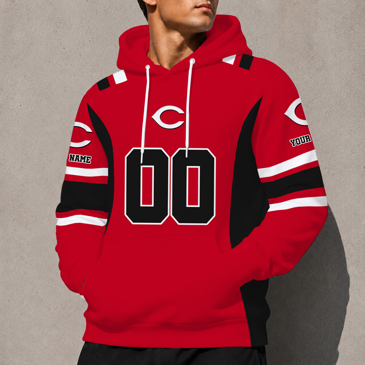 SPECIAL EDITION - NEW CUSTOMIZED MLB05 CRS CINCINNATI REDS HOODIE, ZIP HOODIE, T-SHIRT, POLO SHIRT, ZIP POLO SHIRT & SWEATSHIRT