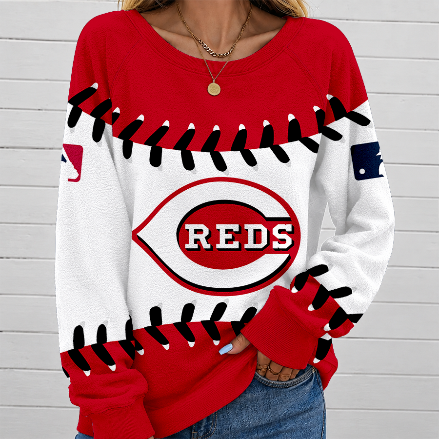 [FLASH SALE] NEW CUSTOMIZED MLB05 CRS CINCINNATI REDS UNISEX SWEATSHIRT