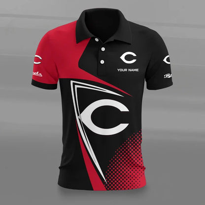 [FLASH SALE] NEW CUSTOMIZED MLB05 CRS CINCINNATI REDS POLO SHIRT