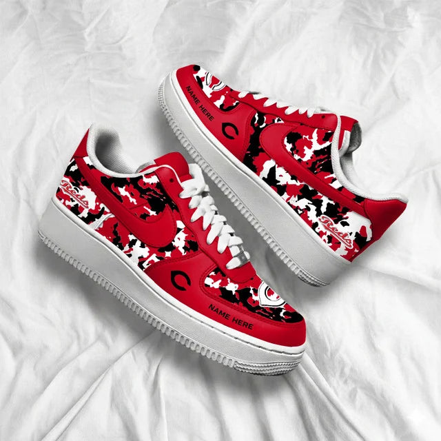 [FLASH SALE] NEW CUSTOMIZED MLB05 CRS CINCINNATI REDS AF1 SHOES