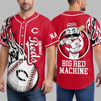 [FLASH SALE] NEW CUSTOMIZED MLB05 CRS CINCINNATI REDS BASEBALL JERSEY