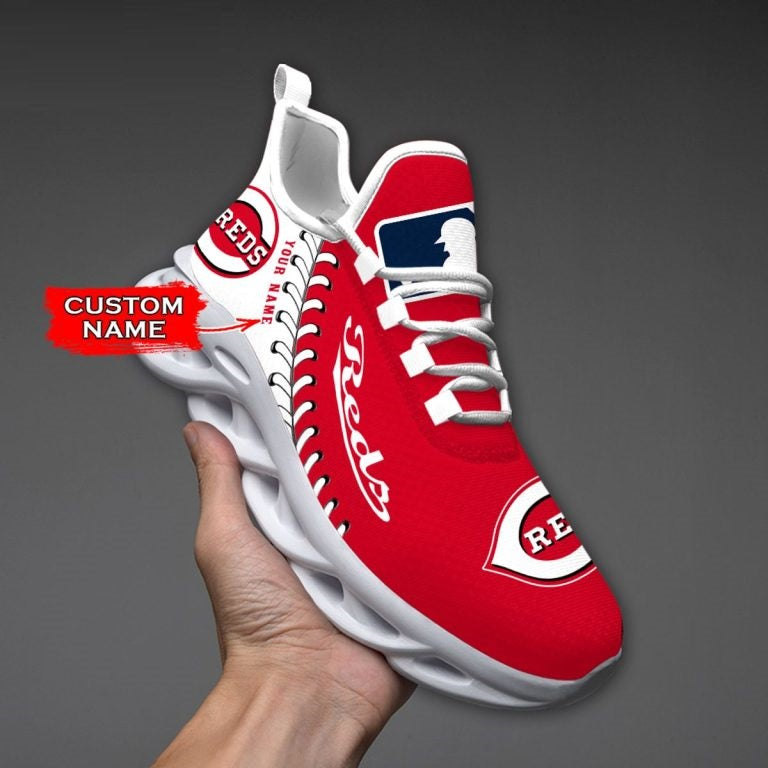 [FLASH SALE] NEW CUSTOMIZED MLB05 CRS CINCINNATI REDS MAX SOUL SHOES