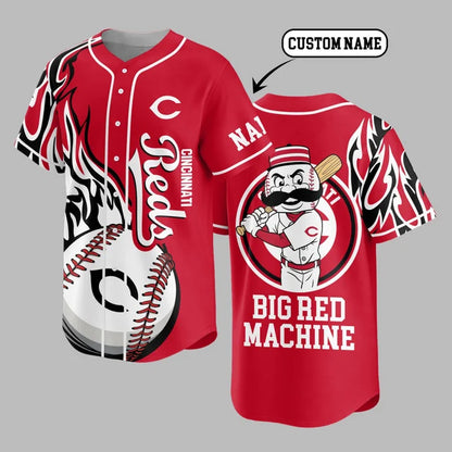 [FLASH SALE] NEW CUSTOMIZED MLB05 CRS CINCINNATI REDS BASEBALL JERSEY
