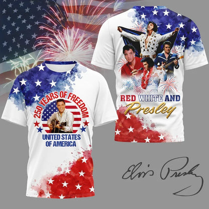 [FAN FAVORITE] NEW CUSTOMIZED ELVIS PRESLEY T-SHIRT, SWEATSHIRT, HOODIE & ZIP HOODIE