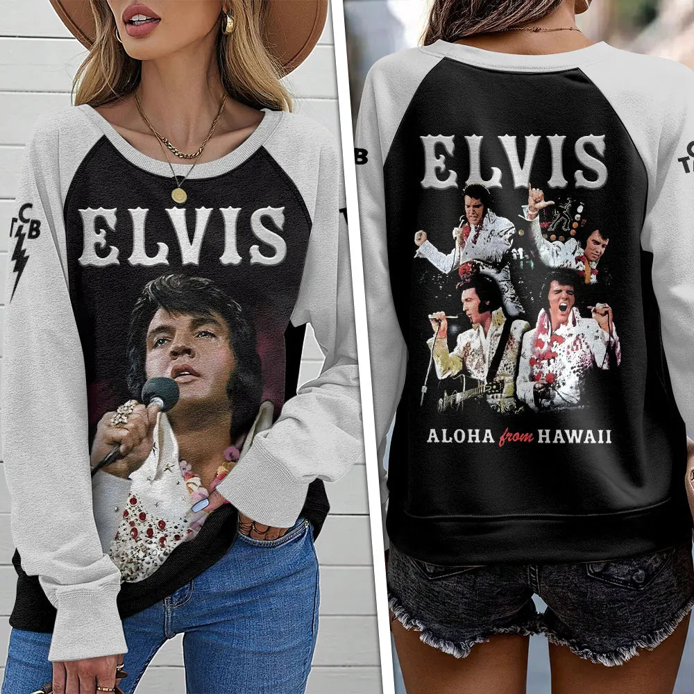 [FAN FAVORITE] NEW CUSTOMIZED ELVIS PRESLEY UNISEX SWEATSHIRT