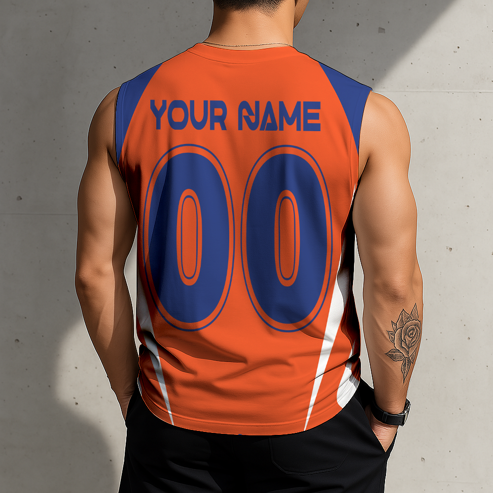 LIMITED EDITION - NEW CUSTOMIZED MLS05 FCC FC CINCINNATI TANK TOP & GYM SHIRT