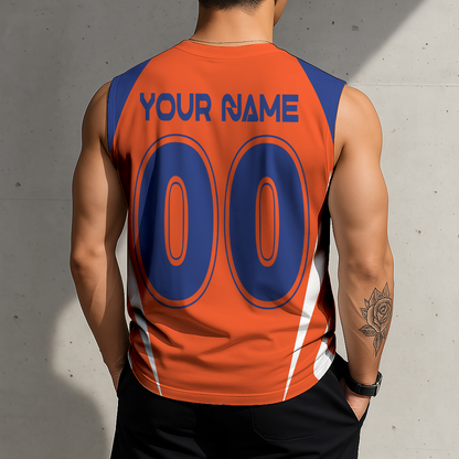 LIMITED EDITION - NEW CUSTOMIZED MLS05 FCC FC CINCINNATI TANK TOP & GYM SHIRT