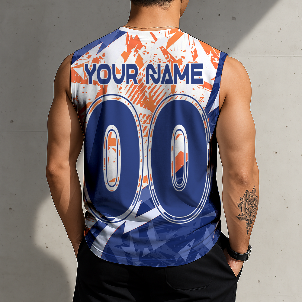 POPULAR NOW - NEW CUSTOMIZED MLS05 FCC FC CINCINNATI TANK TOP & GYM SHIRT