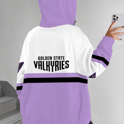 [FAN FAVORITE] NEW CUSTOMIZED WNBA05 GSV GOLDEN STATE VALKYRIES ZIP HOODIE
