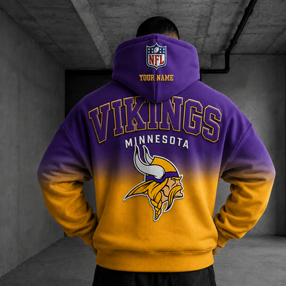 EXCLUSIVE EDITION - NEW CUSTOMIZED NFL05 MVK MINNESOTA VIKINGS HOODIE, ZIP HOODIE, POLO SHIRT, ZIP POLO SHIRT, T-SHIRT & SWEATSHIRT