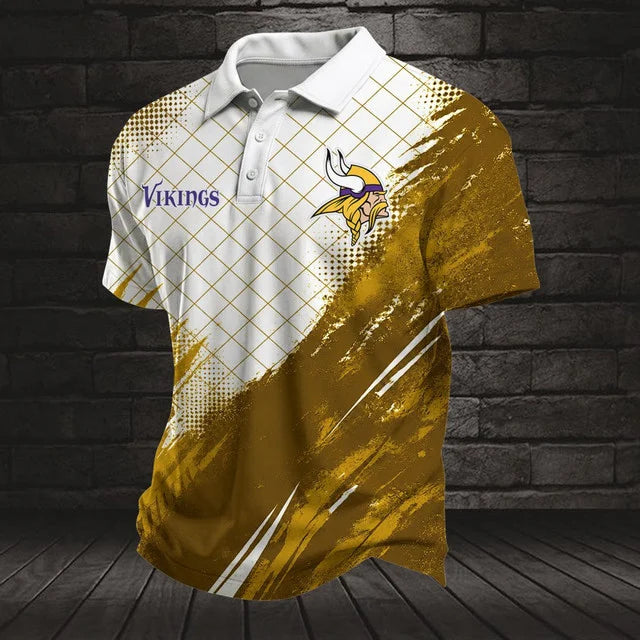 EXCLUSIVE EDITION - NEW CUSTOMIZED NFL05 MVK MINNESOTA VIKINGS POLO SHIRT, ZIP POLO SHIRT, T-SHIRT, HOODIE, ZIP HOODIE & SWEATSHIRT
