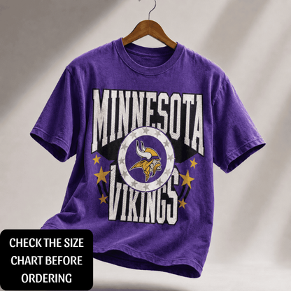ELITE EDITION - NEW CUSTOMIZED NFL05 MVK MINNESOTA VIKINGS T-SHIRT, POLO SHIRT, ZIP POLO SHIRT, HOODIE, ZIP HOODIE & SWEATSHIRT