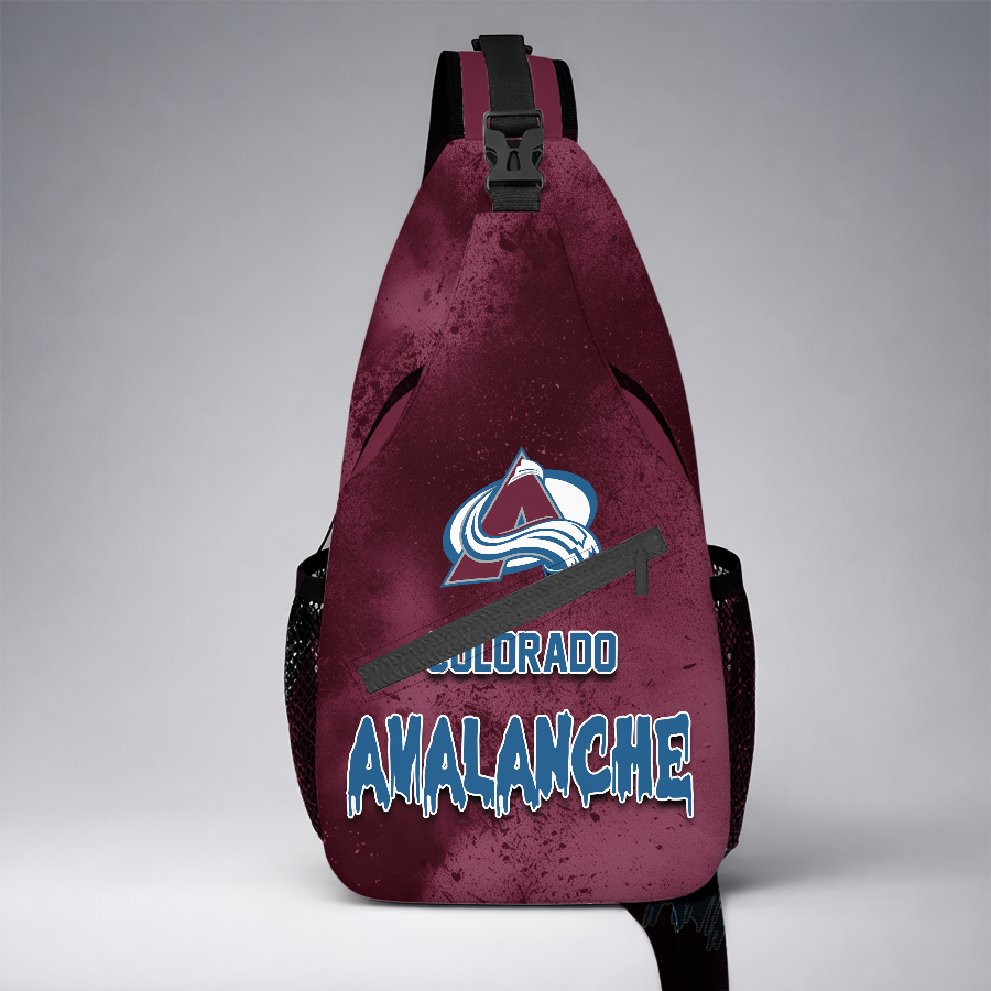 [SUPER SALE] NEW CUSTOMIZED NHL05 CAL COLORADO AVALANCHE SLING BAG