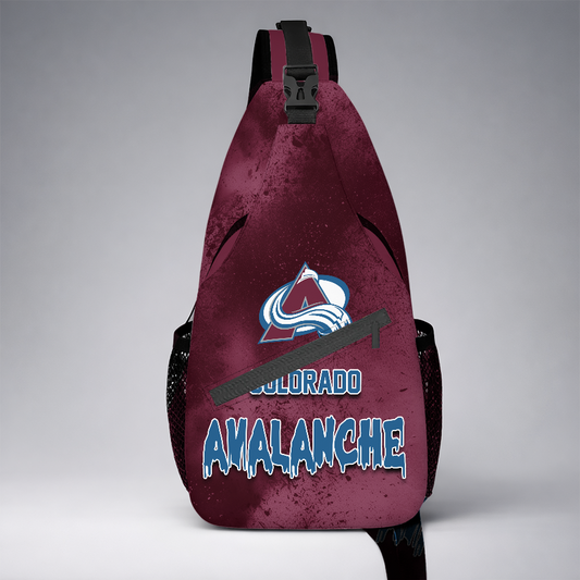 [SUPER SALE] NEW CUSTOMIZED NHL05 CAL COLORADO AVALANCHE SLING BAG
