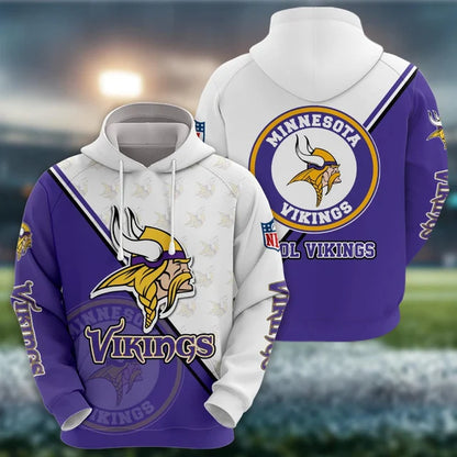 ELITE EDITION - NEW CUSTOMIZED NFL05 MVK MINNESOTA VIKINGS HOODIE, ZIP HOODIE, T-SHIRT, POLO SHIRT, ZIP POLO SHIRT & SWEATSHIRT