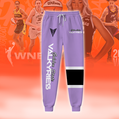 [FAN FAVORITE] NEW CUSTOMIZED WNBA05 GSV GOLDEN STATE VALKYRIES SWEATPANTS