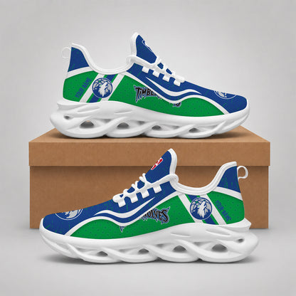 LIMITED EDITION - NEW CUSTOMIZED NBA05 MTW MINNESOTA TIMBERWOLVES MAX SOUL SHOES