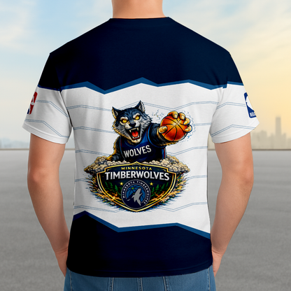 LIMITED EDITION - NEW CUSTOMIZED NBA05 MTW MINNESOTA TIMBERWOLVE UNISEX T-SHIRT,SWEATSHIRTS,HOODIE & JACKETS