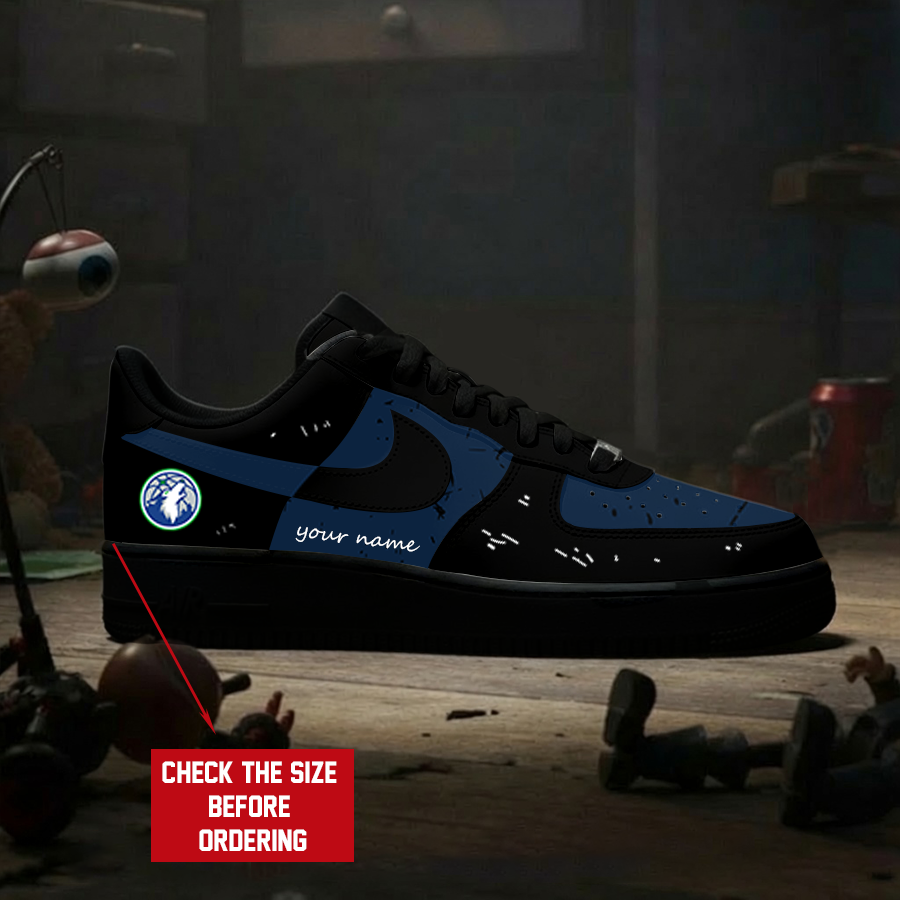 [HOT DEAL] NEW CUSTOMIZED NBA05 MTW MINNESOTA TIMBERWOLVES AF1 SHOES