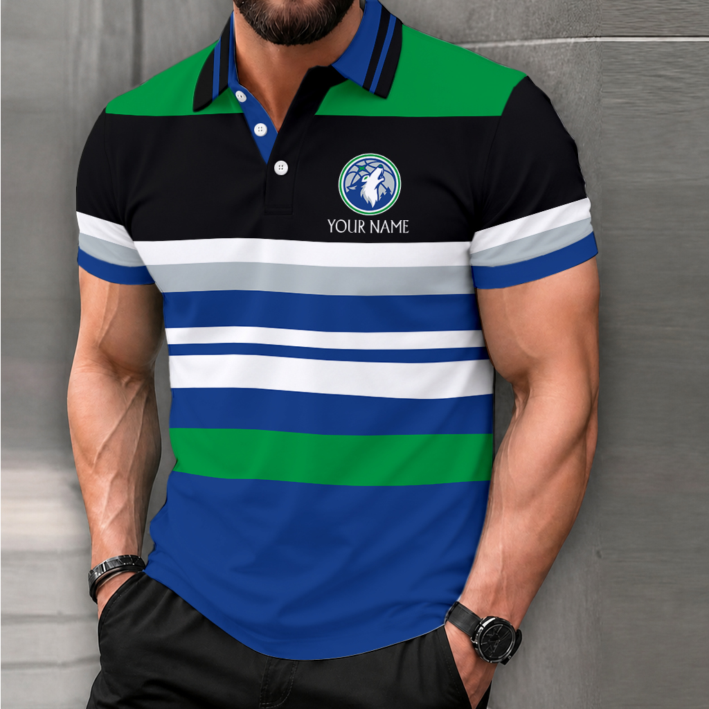LIMITED EDITION - NEW CUSTOMIZED NBA05 MTW MINNESOTA TIMBERWOLVES T-SHIRT, POLO SHIRT, ZIP POLO SHIRT, SWEATSHIRT, HOODIE & ZIP HOODIE