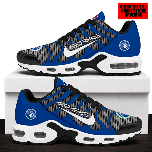 [HOT DEAL] NEW CUSTOMIZED NBA05 MTW MINNESOTA TIMBERWOLVES AIR MAX PLUS SNEAKERS