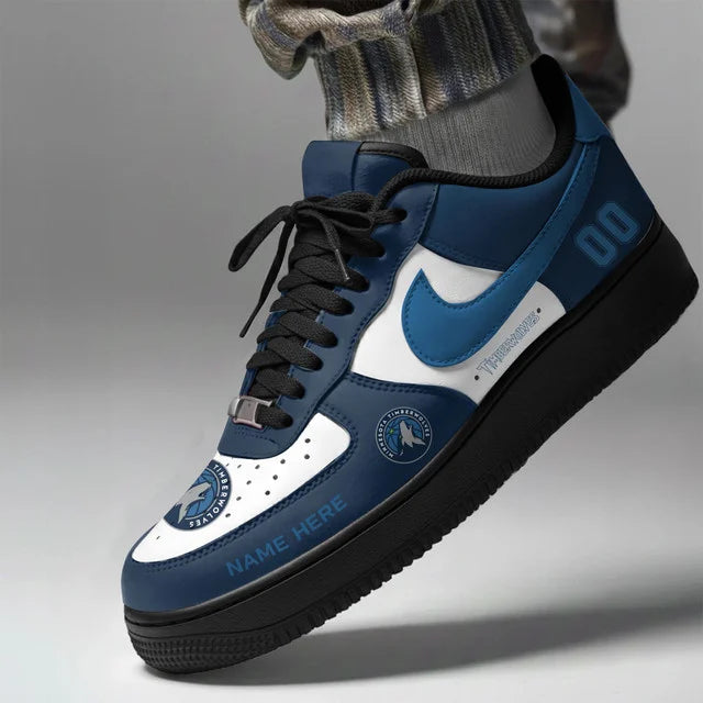 [HOT DEAL] NEW CUSTOMIZED NBA05 MTW MINNESOTA TIMBERWOLVES AF1 SHOES