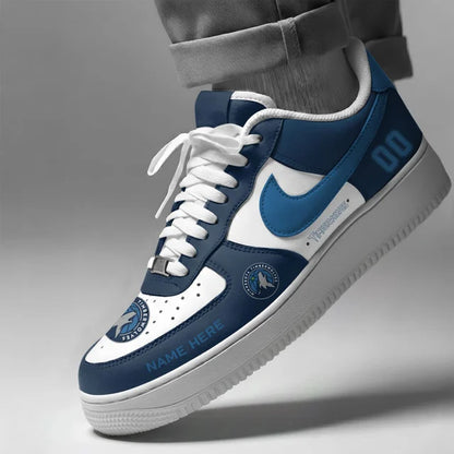[HOT DEAL] NEW CUSTOMIZED NBA05 MTW MINNESOTA TIMBERWOLVES AF1 SHOES