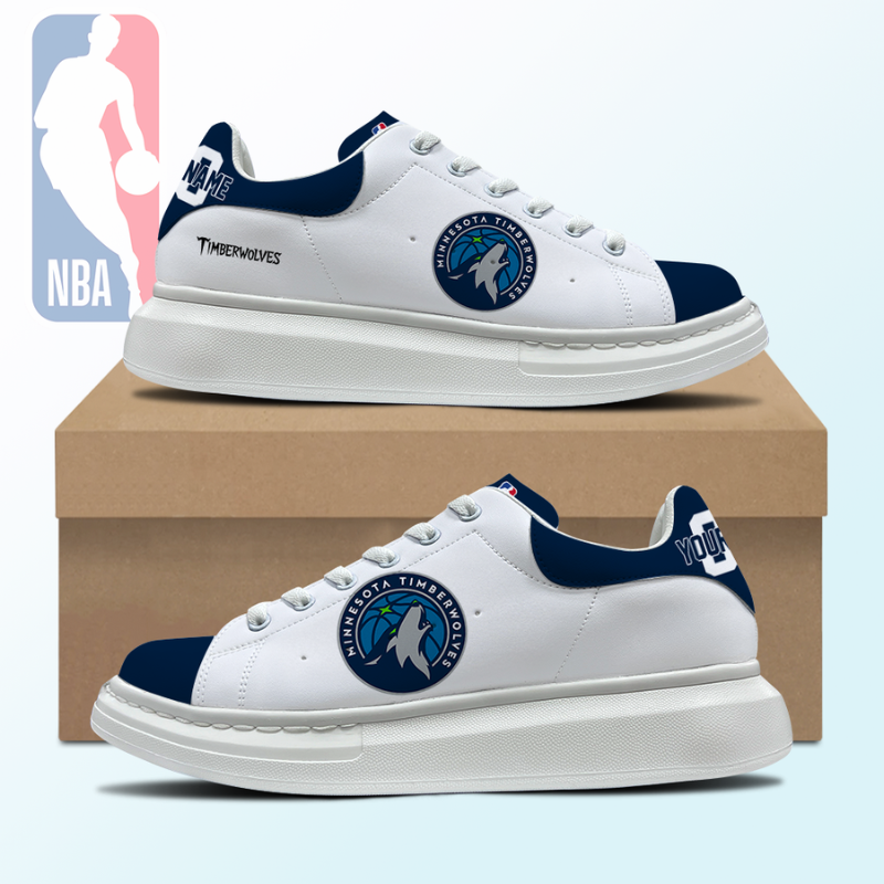 [HOT DEAL] NEW CUSTOMIZED NBA05 MTW MINNESOTA TIMBERWOLVES MCQUEEN SHOES