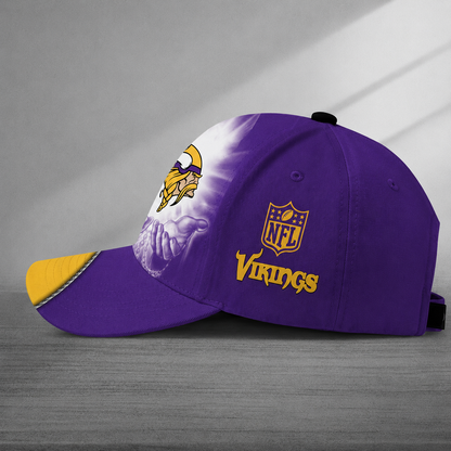 LIMITED EDITION - NEW CUSTOMIZED NFL05 MVK MINNESOTA VIKINGS CLASSIC CAP