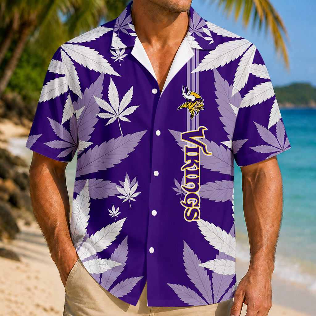 SPECIAL EDITION - NEW CUSTOMIZED NFL05 MVK MINNESOTA VIKINGS UNISEX HAWAIIAN SHIRT