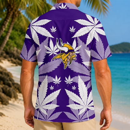 SPECIAL EDITION - NEW CUSTOMIZED NFL05 MVK MINNESOTA VIKINGS UNISEX HAWAIIAN SHIRT